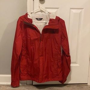 The north face small light rain jacket/windbreaker